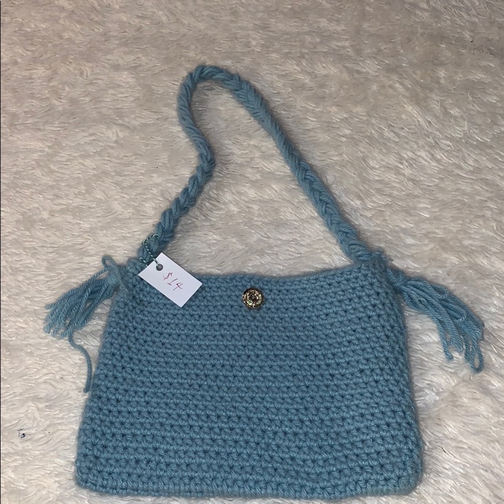 Hand Crocheted purse by me